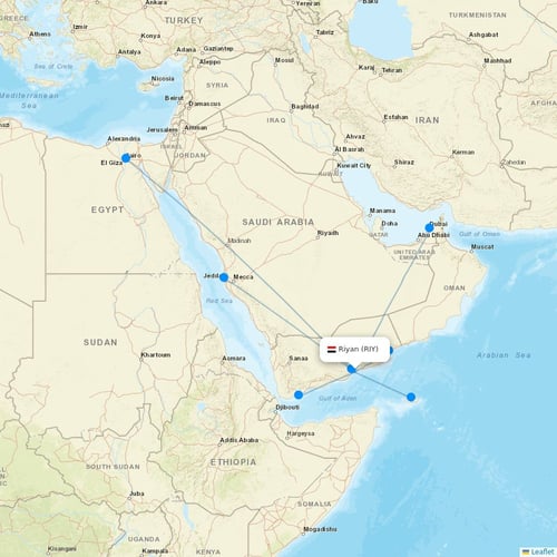 Map of Riyan