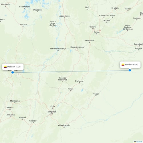 Map of Rondon