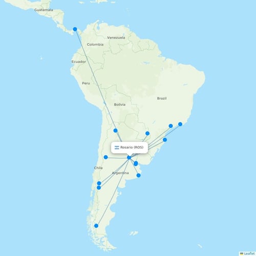 Map of Rosario