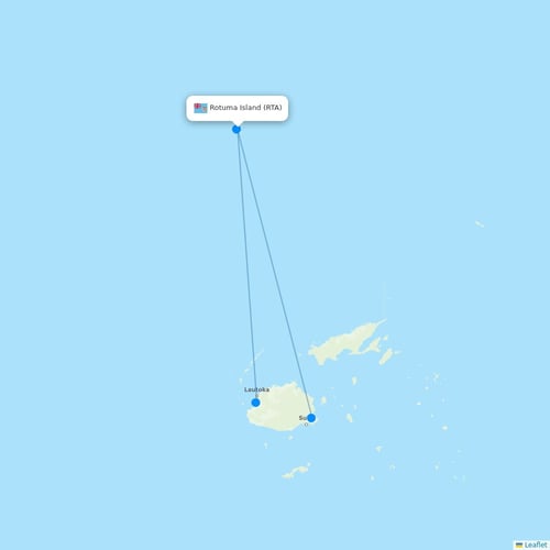Map of Rotuma Island