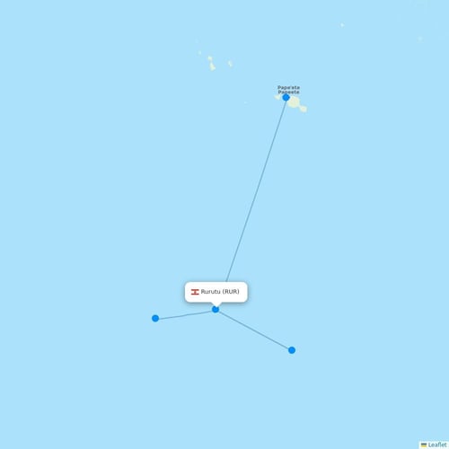 Map of Rurutu