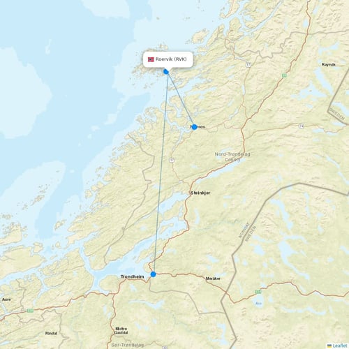 Map of Roervik