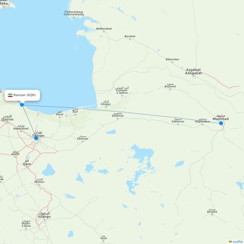 Map of Ramsar