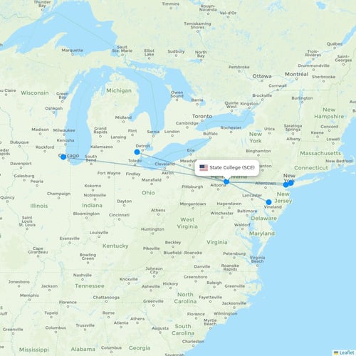 Map of State College