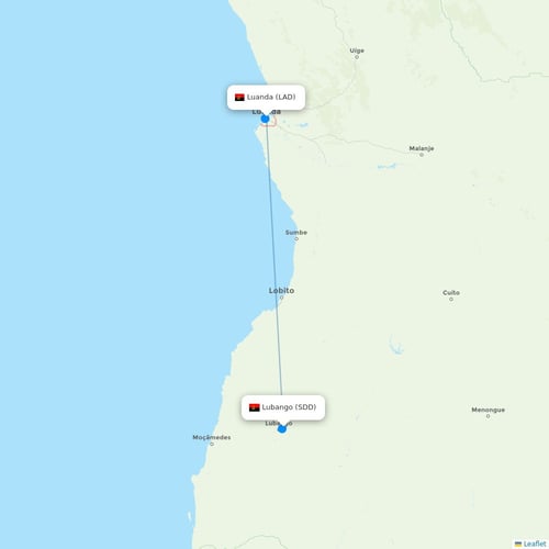 Map of Lubango