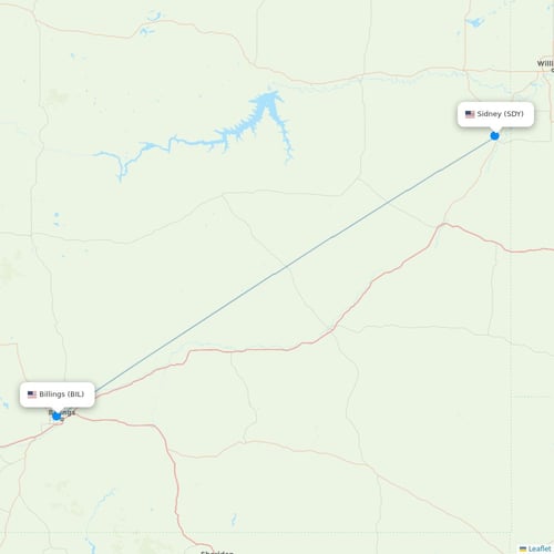Map of Sidney