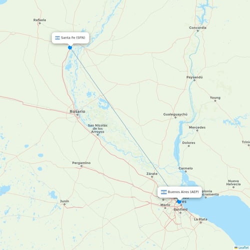 Map of Santa Fe