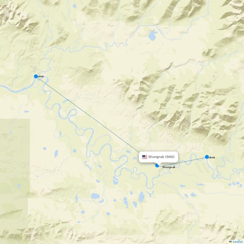 Map of Shungnak