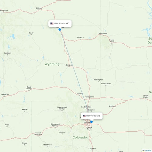 Map of Sheridan
