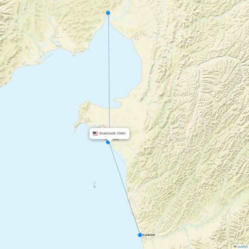 Map of Shaktoolik