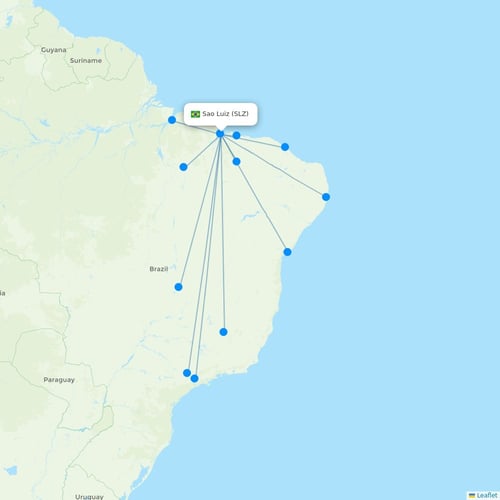 Map of Sao Luiz