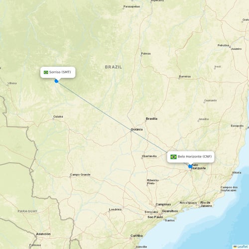 Map of Sorriso