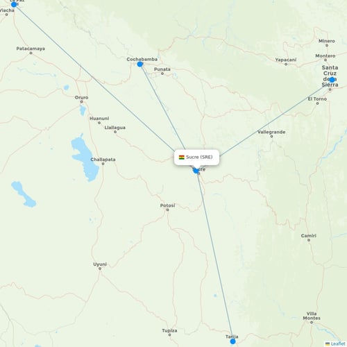 Map of Sucre