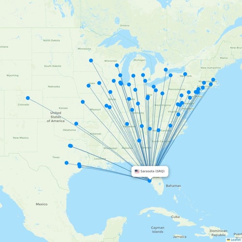 Map of Sarasota