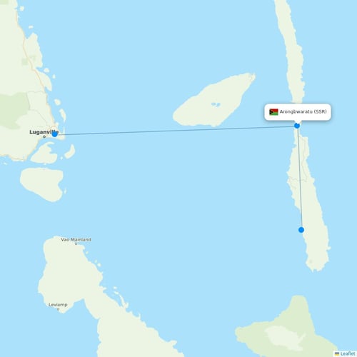 Map of Arongbwaratu