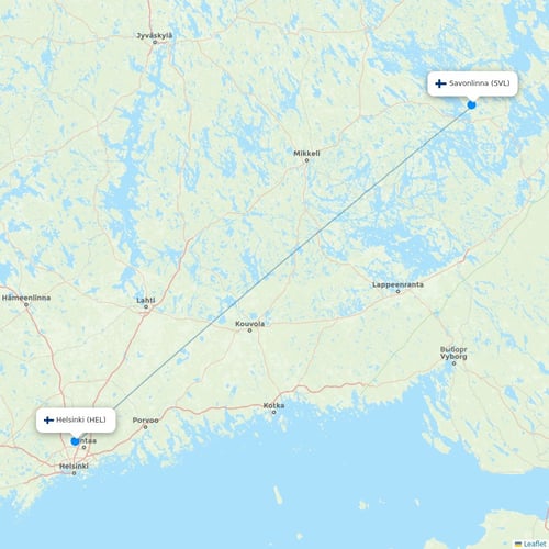 Map of Savonlinna