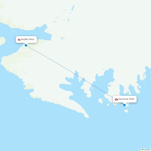 Map of Savissivik