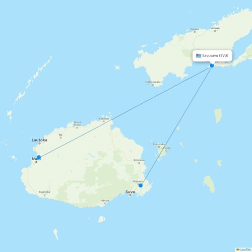 Map of Savusavu