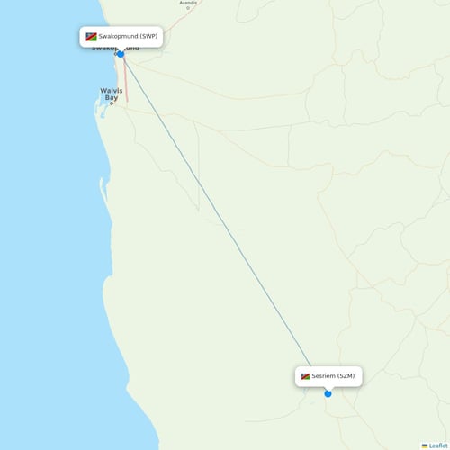 Map of Swakopmund