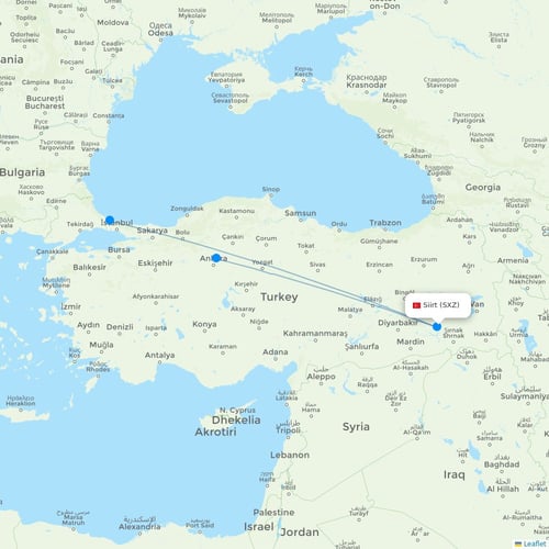 Map of Siirt