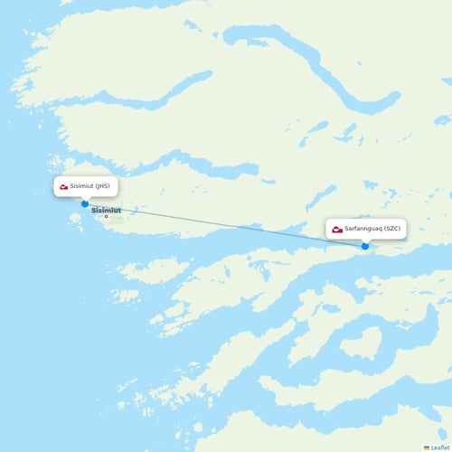 Map of Sarfannguaq