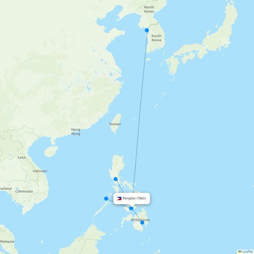 Map of Panglao