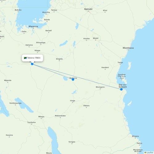 Map of Tabora