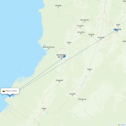 Map of Tumaco