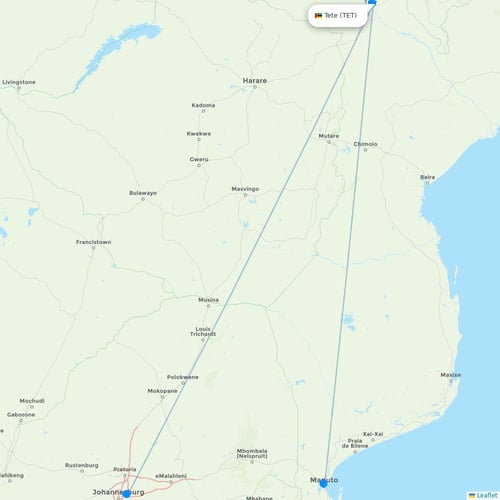 Map of Tete