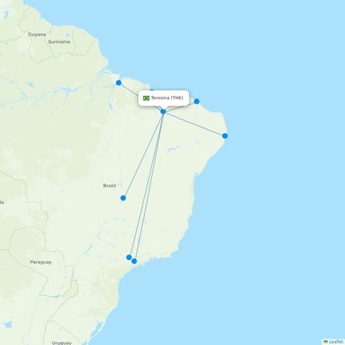 Map of Teresina