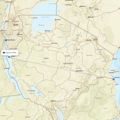 Map of Kigoma