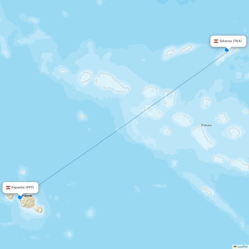 Map of Takaroa