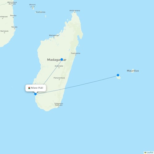 Map of Toliara