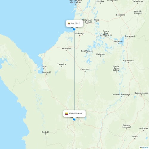 Map of Tolu