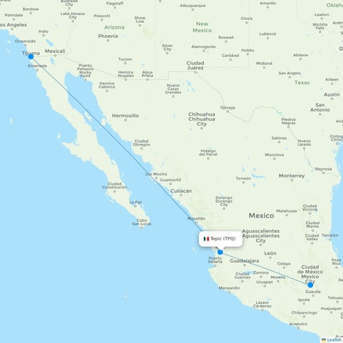 Map of Tepic