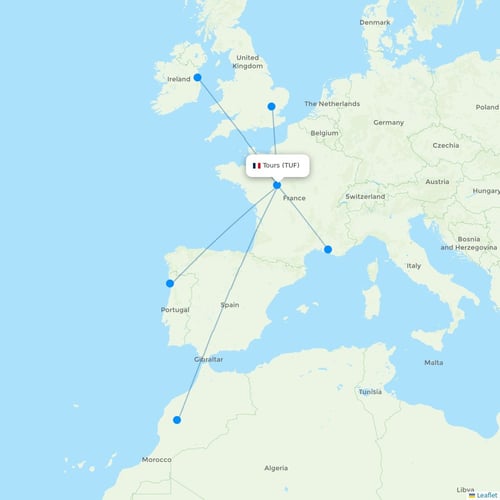 Map of Tours