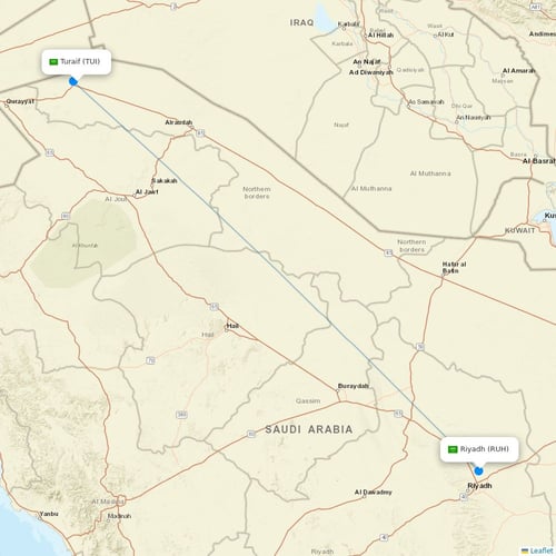 Map of Turaif