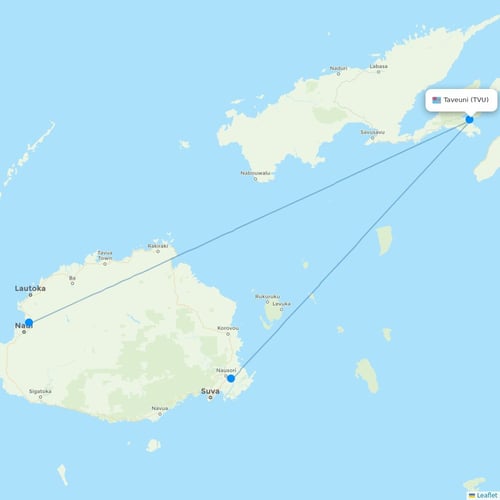 Map of Taveuni