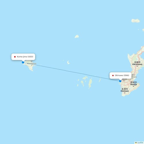 Map of Kume-jima