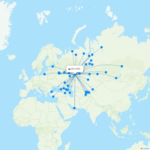 Map of Ufa