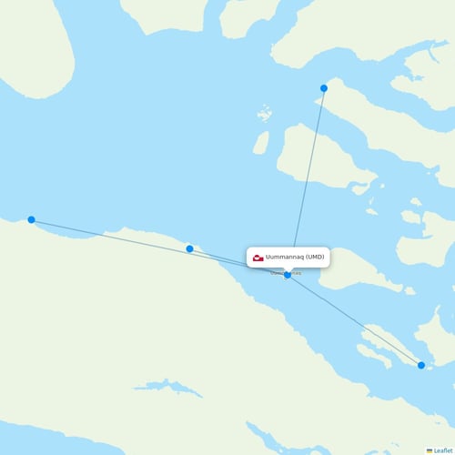 Map of Uummannaq