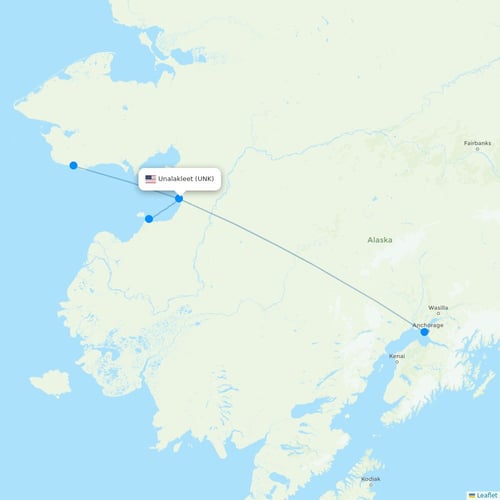 Map of Unalakleet