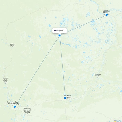 Map of Uraj