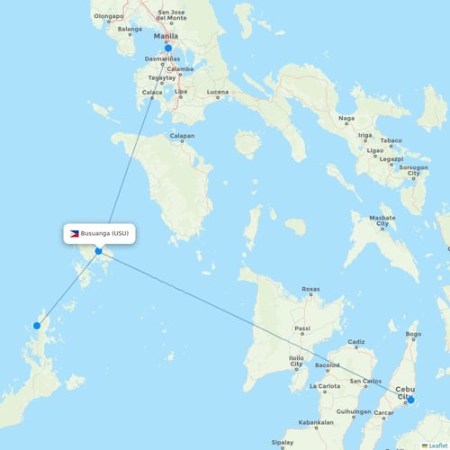 Map of Busuanga