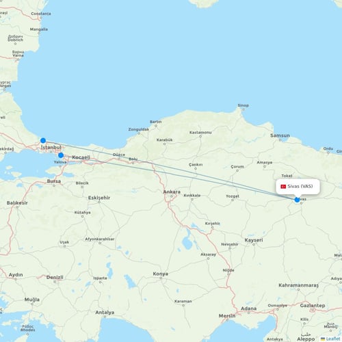 Map of Sivas