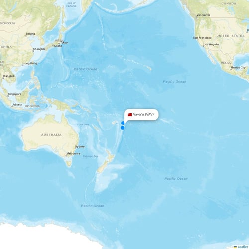 Map of Vava'u