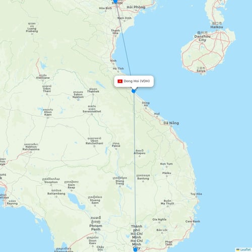 Map of Dong Hoi