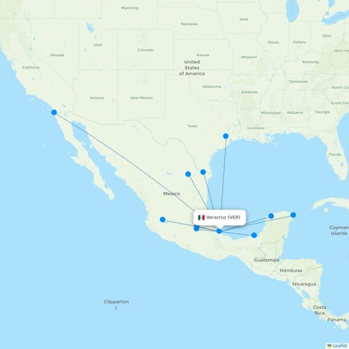 Map of Veracruz