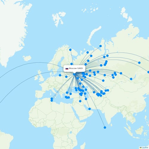 Map of Moscow
