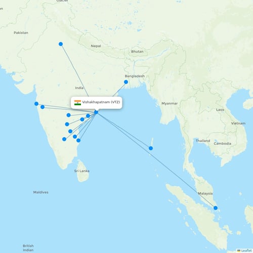 Map of Vishakhapatnam